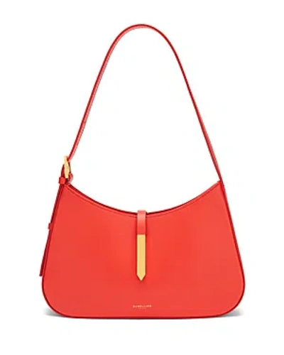 Demellier Women's Tokyo Leather Hobo Bag In Poppy Red