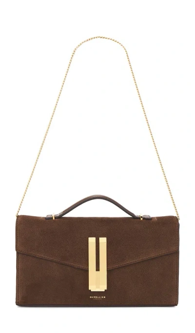 Demellier London Vancouver Clutch Handbag In Brown