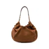 Demellier Medium Miami Chain-handle Shoulder Bag In Brown