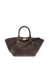 Demellier Medium New York Leather Tote Bag