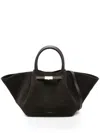 Demellier Medium The Midi New York Suede Tote Bag
