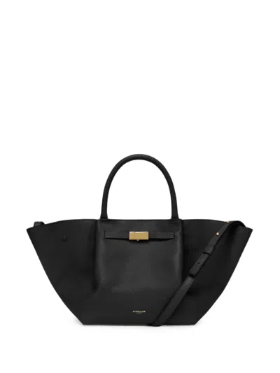 Demellier Medium The New York Tote Bag In Black