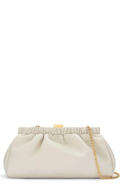 Demellier Miami Clutch In Off White