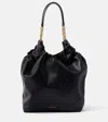 Demellier The Miami Leather Tote Bag In Black
