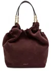 Demellier Schultertasche Miami Medium Aus Leder In Burgundy
