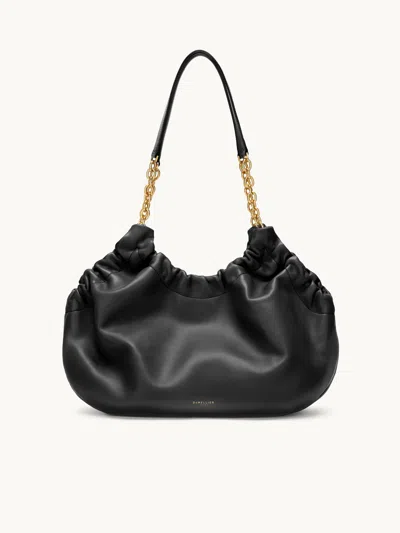 Demellier Midi Miami Bag Black In Red