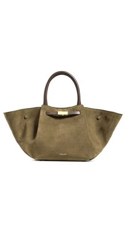 Demellier Midi New York Handbag Hazel In Brown