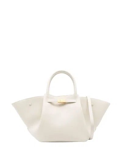Demellier Midi New York Tote Bag In Neutral