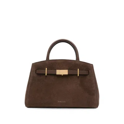 Demellier Mocha Tote Bag In Brown