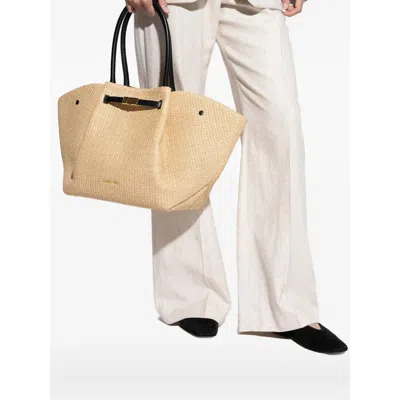 Demellier Neutral Tote Bags