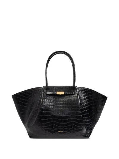 Demellier New York Crocodile-effect Tote Bag