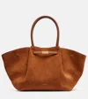 Demellier New York D60 Suede Tote Bag