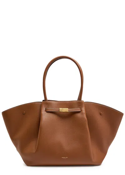 Demellier New York Grained Leather Tote