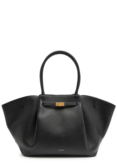 Demellier New York Grained Leather Tote