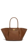 Demellier London Midi New York Leather Tote In Multicolor