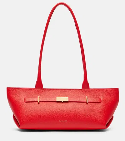 Demellier New York Leather Shoulder Bag