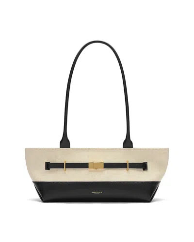Demellier New York Leather Shoulder Bag In Multi