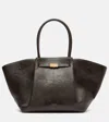 Demellier Tote Bag New York Aus Leder In Brown