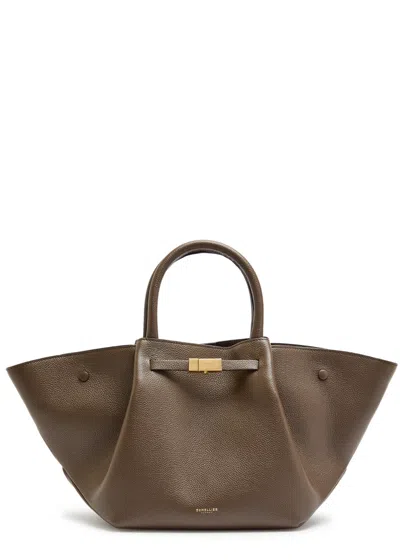 Demellier New York Midi Leather Tote