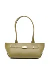 Demellier Womens The New York Leather Tote Bag Light Olive In Green