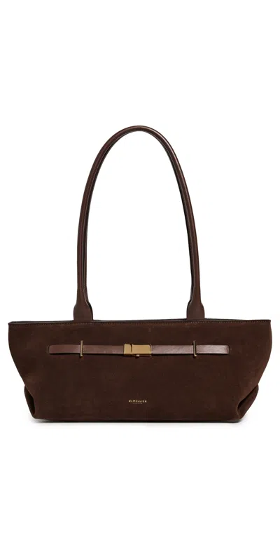 Demellier New York Shoulder Bag Mocha In Brown