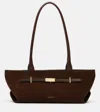 Demellier New York Suede Shoulder Bag