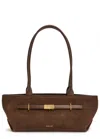 Demellier New York Suede Shoulder Bag