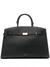 Demellier Hudson Tote Bag In Black