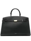 Demellier Hudson Tote Bag In Black
