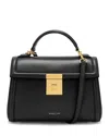 Demellier The Paris Leather Top-handle Bag In Black F02