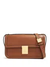 Demellier Leather Shoulder Bags In Brown
