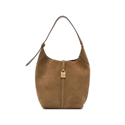 Demellier Siena Bucket Bag In Brown