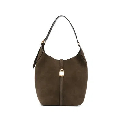 Demellier Siena Shoulder Bag In Brown