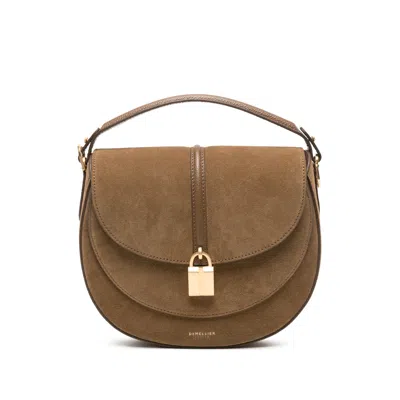 Demellier Siena Shoulder Bag In Brown