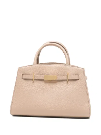 Demellier Small Hudson Tote Bag In Neutral