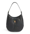 Demellier Small Leather Siena Shoulder Bag In Black