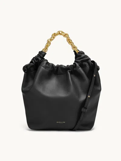 Demellier Small Miami Bag Black In Red