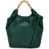 Demellier Small Miami Bag Forest Green Smooth In Forest Green