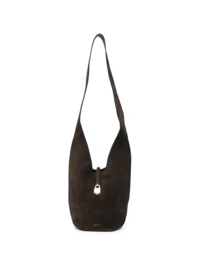 Demellier Small Siena Shoulder Bag In Brown
