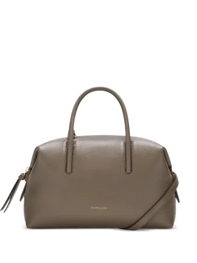 Demellier Small Stockholm Tote Bag In Brown