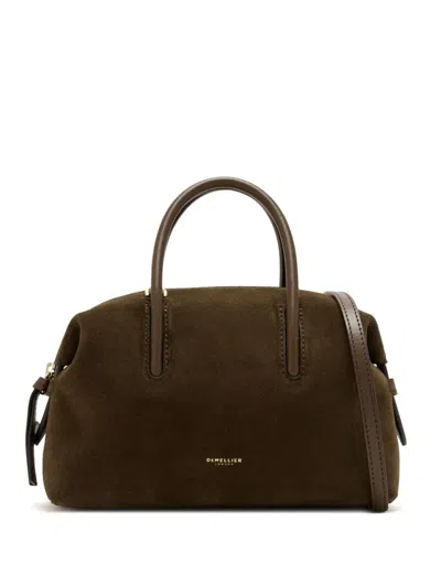 Demellier Small Stockholm Zip Tote Bag In Brown