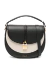 Demellier Small The Siena Saddle Half-moon Padlock Bag