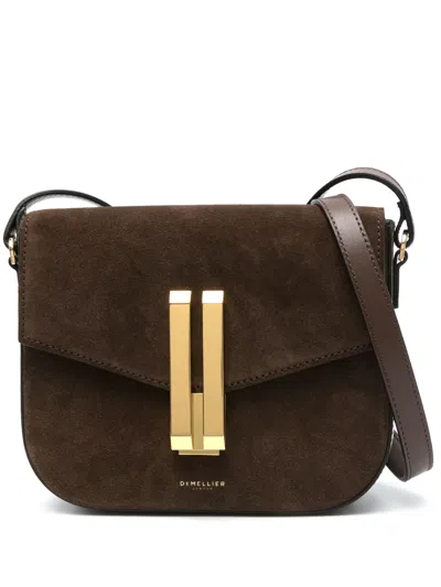 Demellier Small Vancouver Cross Body Bag In Brown