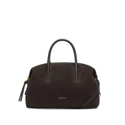 Demellier Stoc Shoulder Bag In Brown