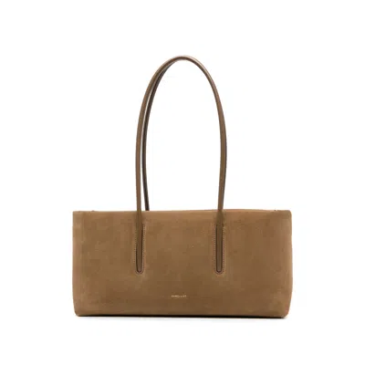 Demellier Stockholm Shoulder Bag In Brown