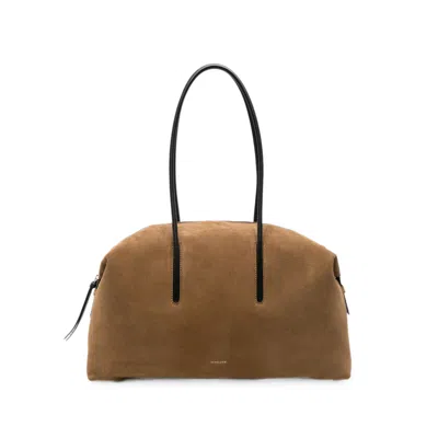 Demellier Stockholm Shoulder Bag In Brown