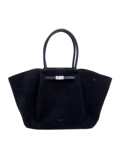 Pre-owned Demellier Suede The New York In Blue