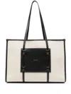 Demellier Large Capri Tote Bag In Neutrals