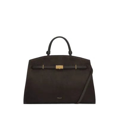 Demellier The Hudson Brown Tote Bag
