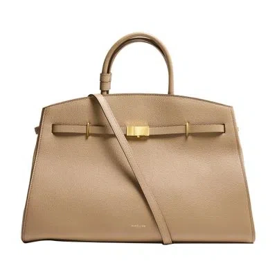 Demellier Hudson Handbag In Neutral